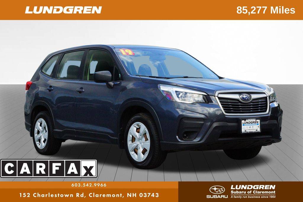 2019 Subaru Forester 2.5i — SUV — 85,166 mi — Claremont, NH