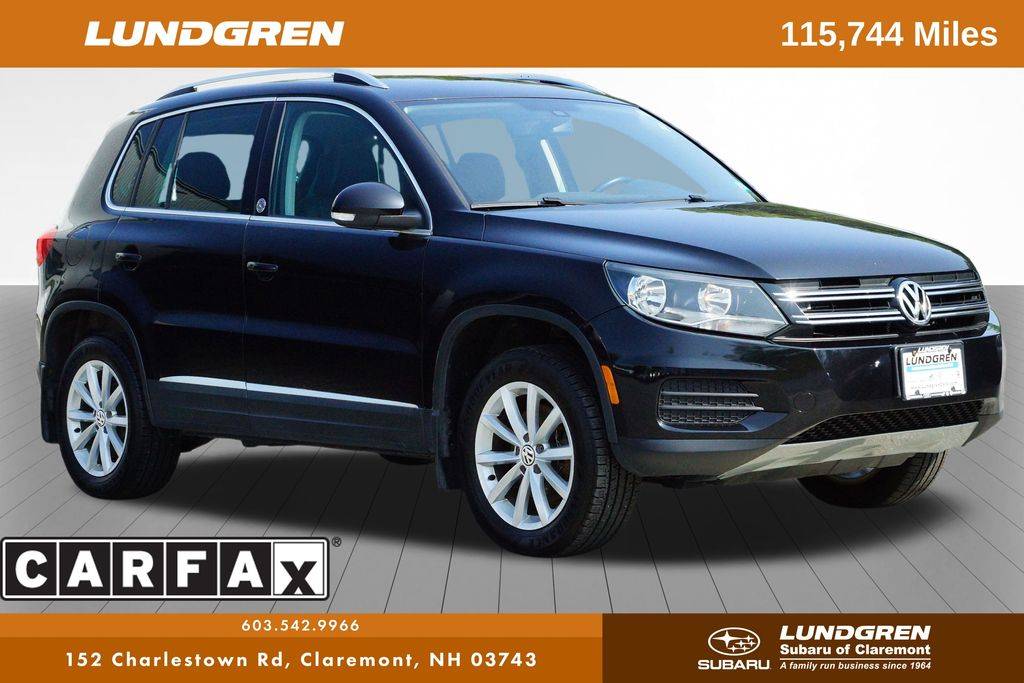 2017 Volkswagen Tiguan Wolfsburg Edition — SUV — 115,744 mi — Claremont, NH