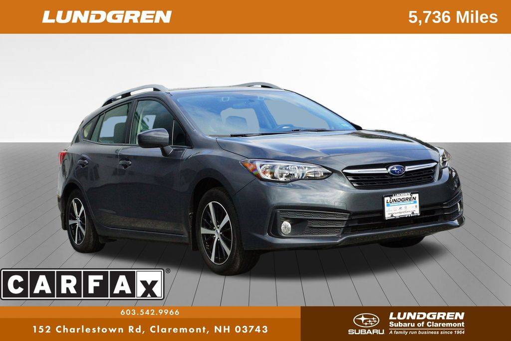 2020 Subaru Impreza 2.0i Premium — Hatchback — 5,736 mi — Claremont, NH