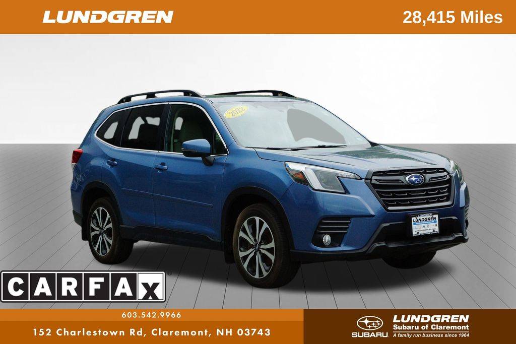 2022 Subaru Forester Limited — SUV — 26,533 mi — Claremont, NH