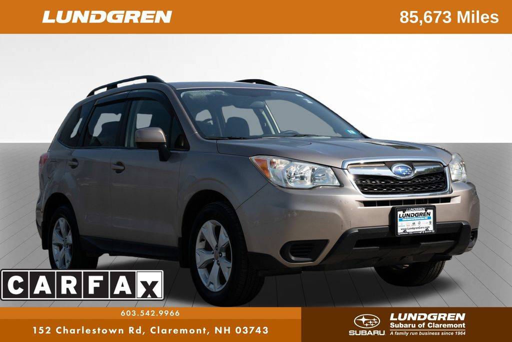 2014 Subaru Forester 2.5i Premium — SUV — 85,673 mi — Claremont, NH