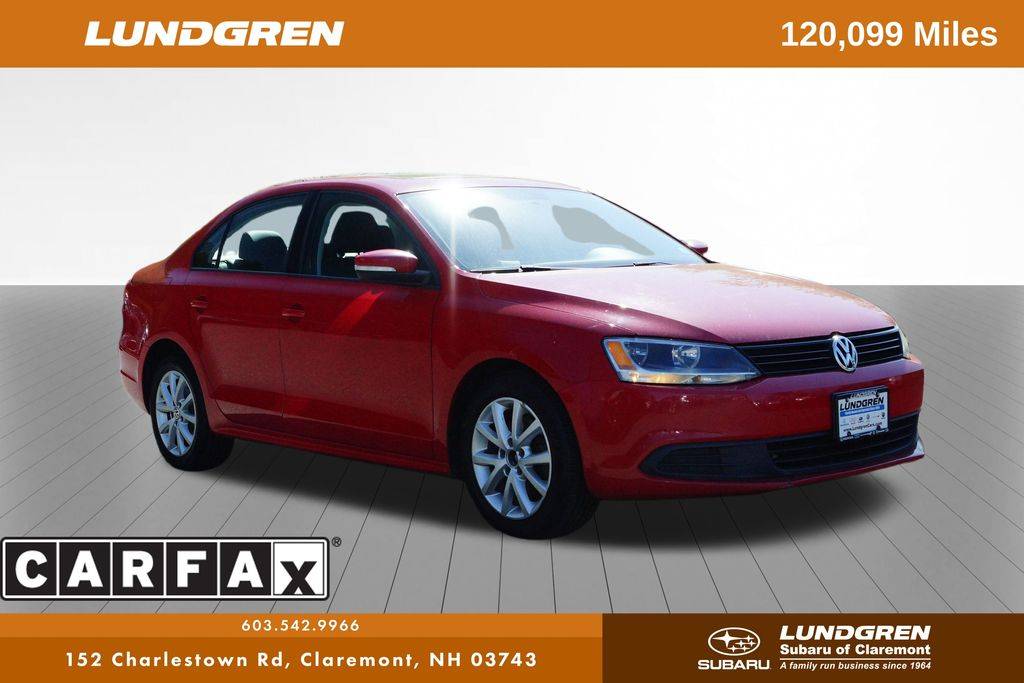 2012 Volkswagen Jetta SE — Sedan — 120,096 mi — Claremont, NH
