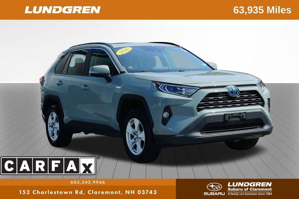 2020 Toyota RAV4 Hybrid XLE — SUV — 63,935 mi — Claremont, NH