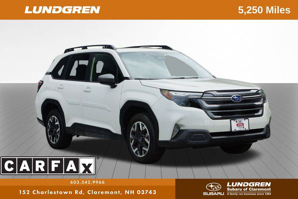 2025 Subaru Forester Premium — SUV — 5,250 mi — Claremont, NH