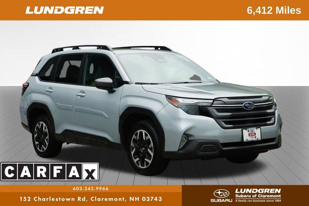 2025 Subaru Forester Premium — SUV — 6,397 mi — Claremont, NH