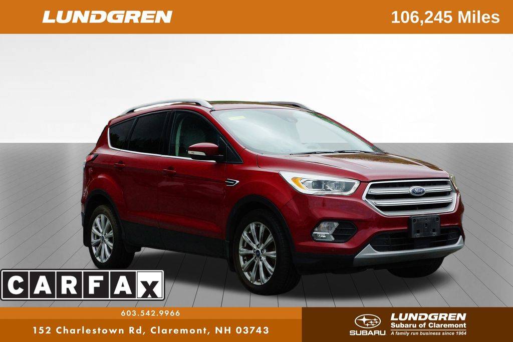 2018 Ford Escape Titanium — SUV — 106,241 mi — Claremont, NH