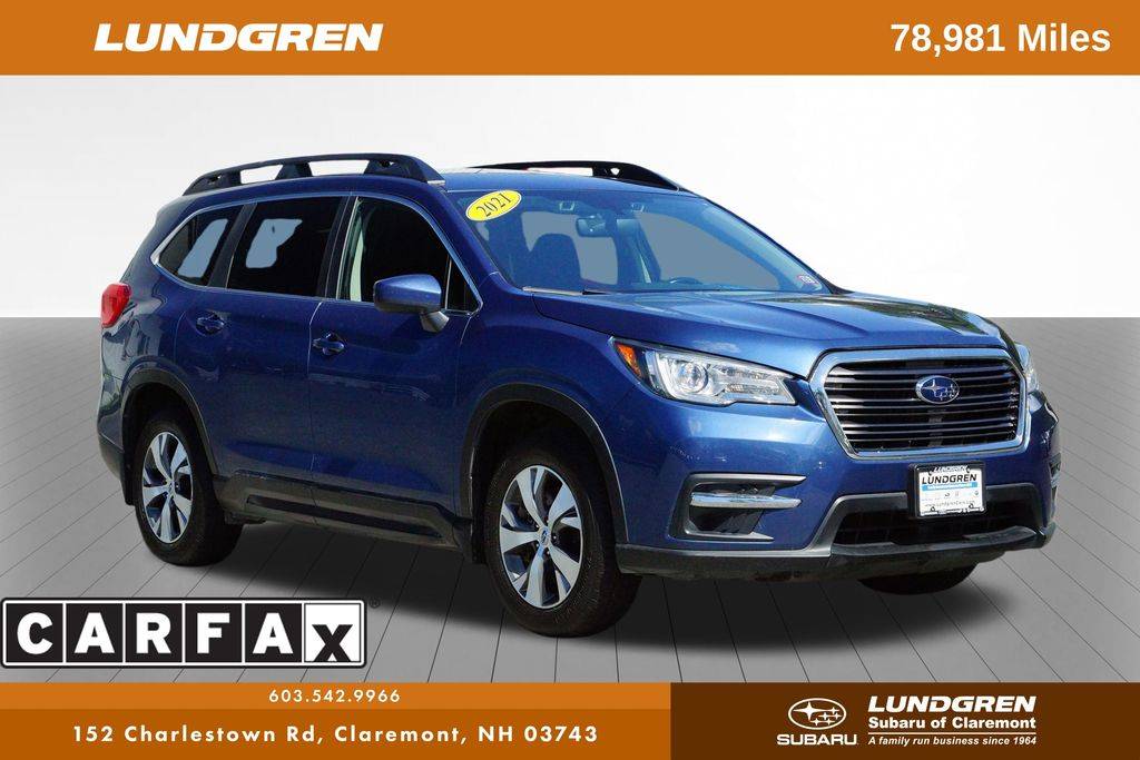 2021 Subaru Ascent Premium — SUV — 78,989 mi — Claremont, NH