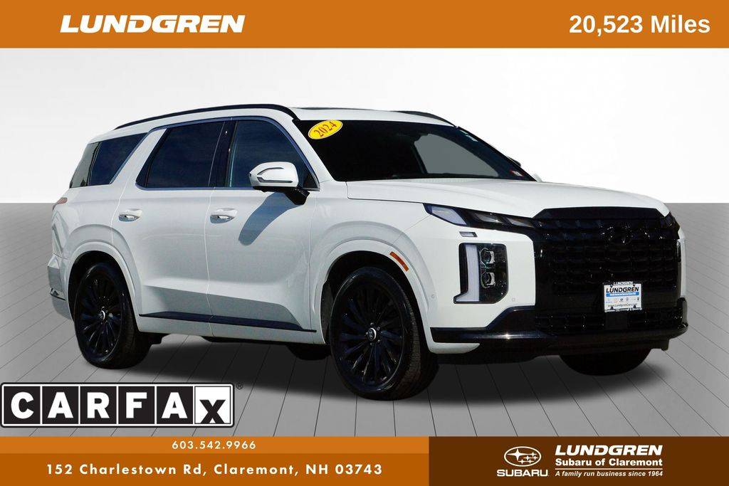2024 Hyundai Palisade Calligraphy Night Edition — SUV — 20,524 mi — Claremont, NH