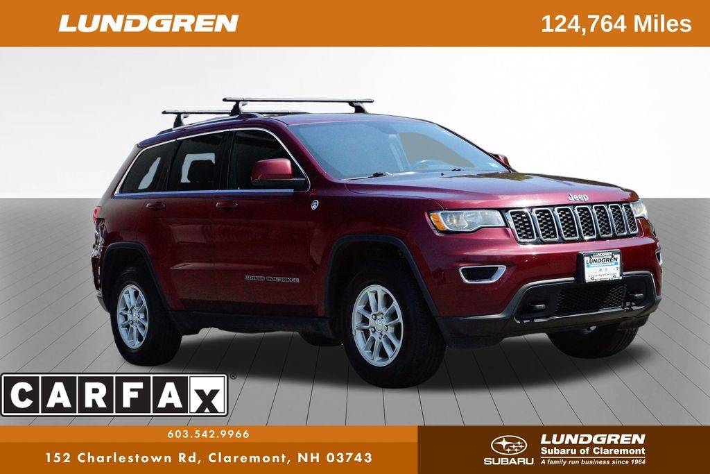 2019 Jeep Grand Cherokee Laredo E — SUV — 124,763 mi — Claremont, NH