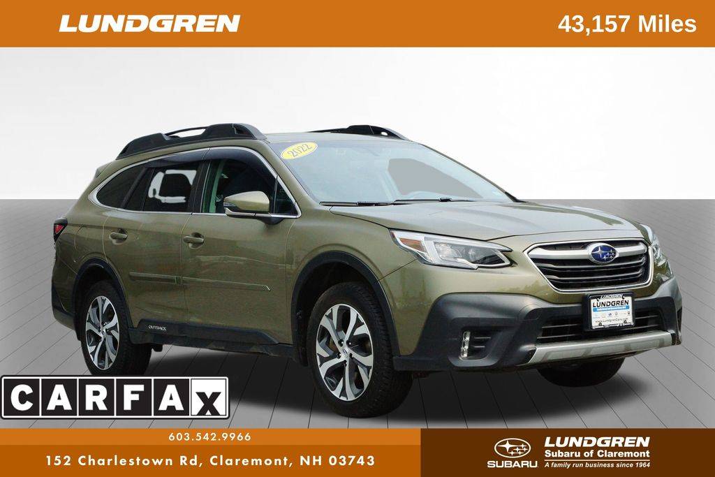 2022 Subaru Outback 2.5i Limited — SUV — 43,153 mi — Claremont, NH