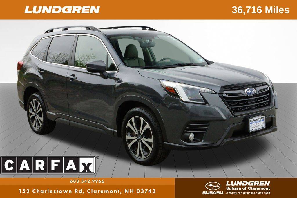 2023 Subaru Forester Limited — SUV — 36,716 mi — Claremont, NH