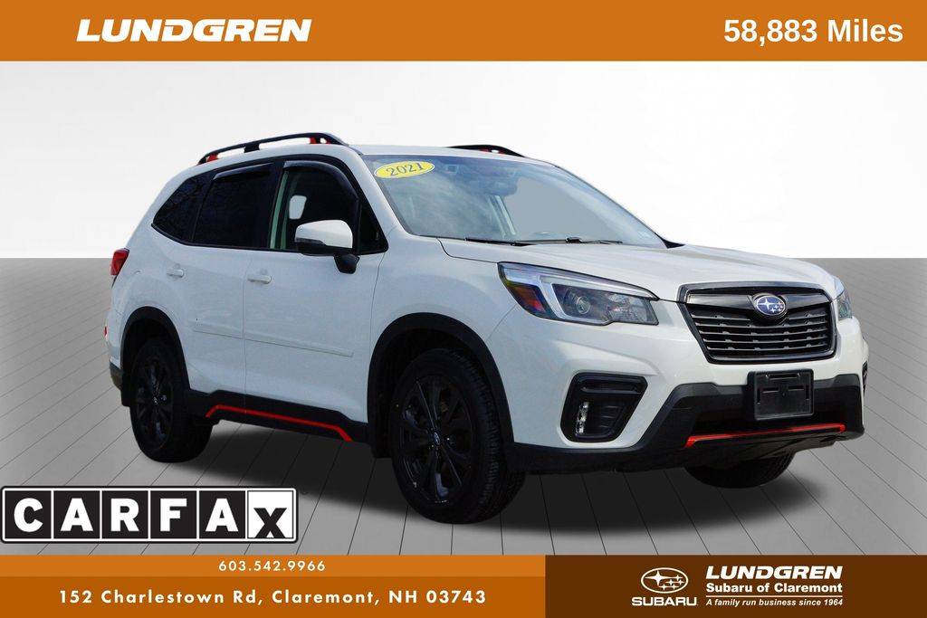2021 Subaru Forester 2.5i Sport — SUV — 58,883 mi — Claremont, NH