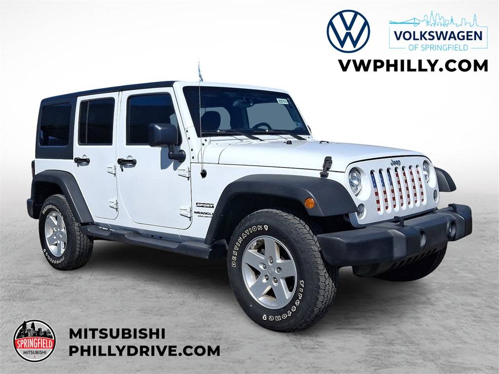 2017 Jeep Wrangler Sport — SUV — 53,600 mi — Springfield, PA