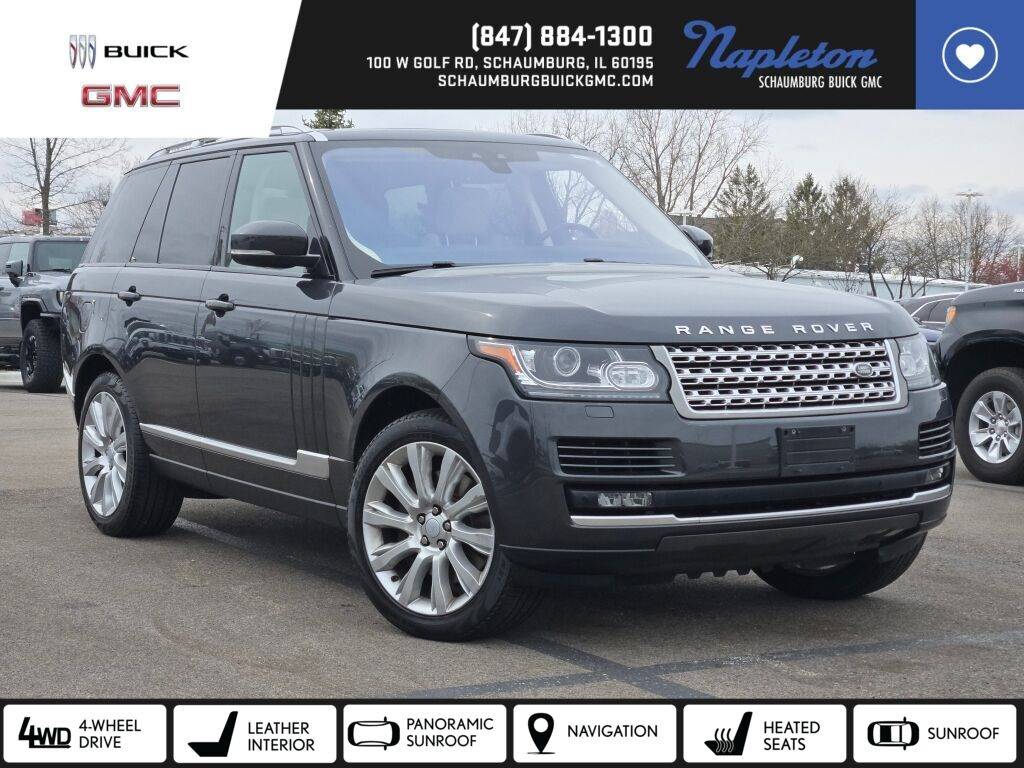 2017 Land Rover Range Rover Supercharged — SUV — 107,848 mi — Schaumburg, IL