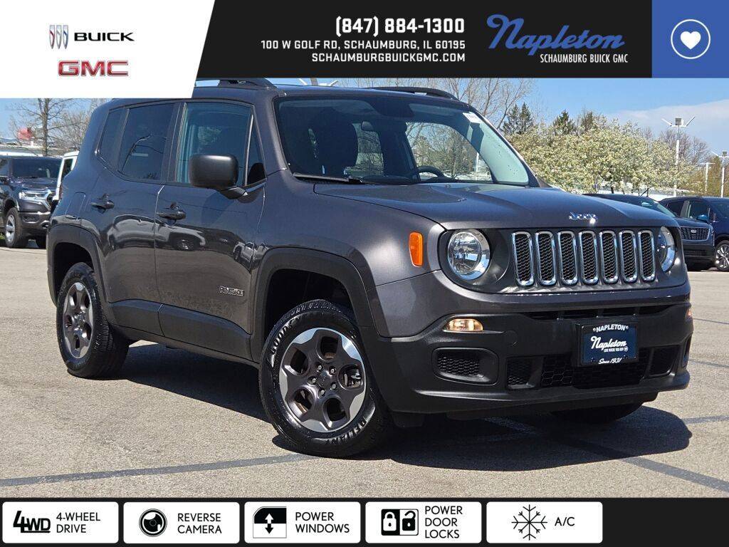 2017 Jeep Renegade Sport — SUV — 59,638 mi — Schaumburg, IL