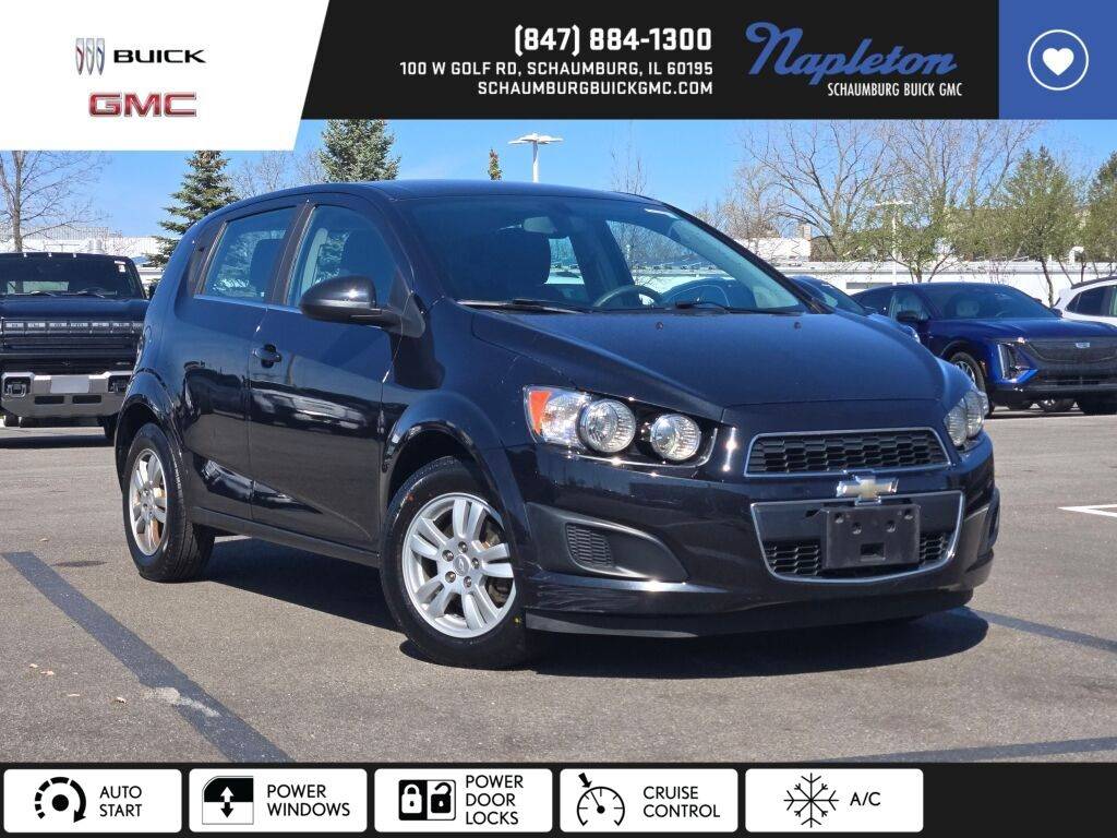 2014 Chevrolet Sonic LT — Hatchback — 75,385 mi — Schaumburg, IL