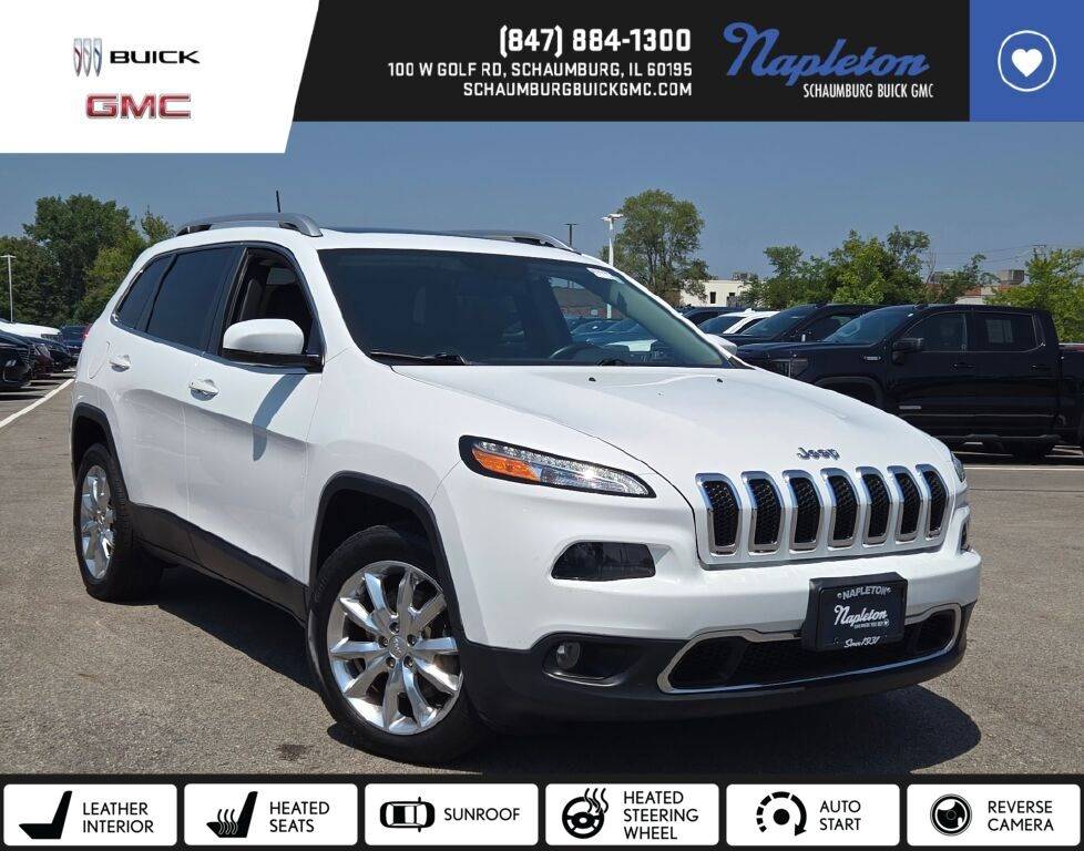 2017 Jeep Cherokee Limited — SUV — 89,487 mi — Schaumburg, IL