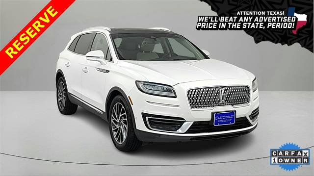 2020 Lincoln Nautilus Reserve — SUV — 122,713 mi — Irving, TX