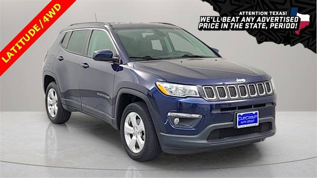 2018 Jeep Compass Latitude — SUV — 48,728 mi — Irving, TX