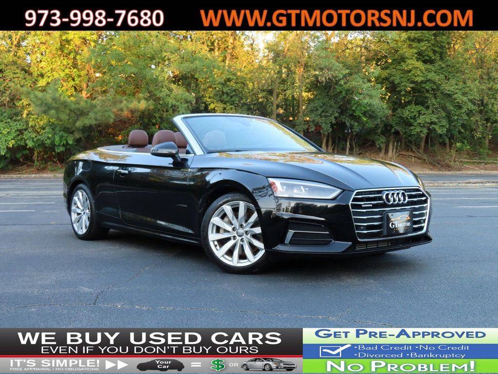 2018 Audi A5 Premium Plus — Convertible — 49,426 mi — Morristown, NJ