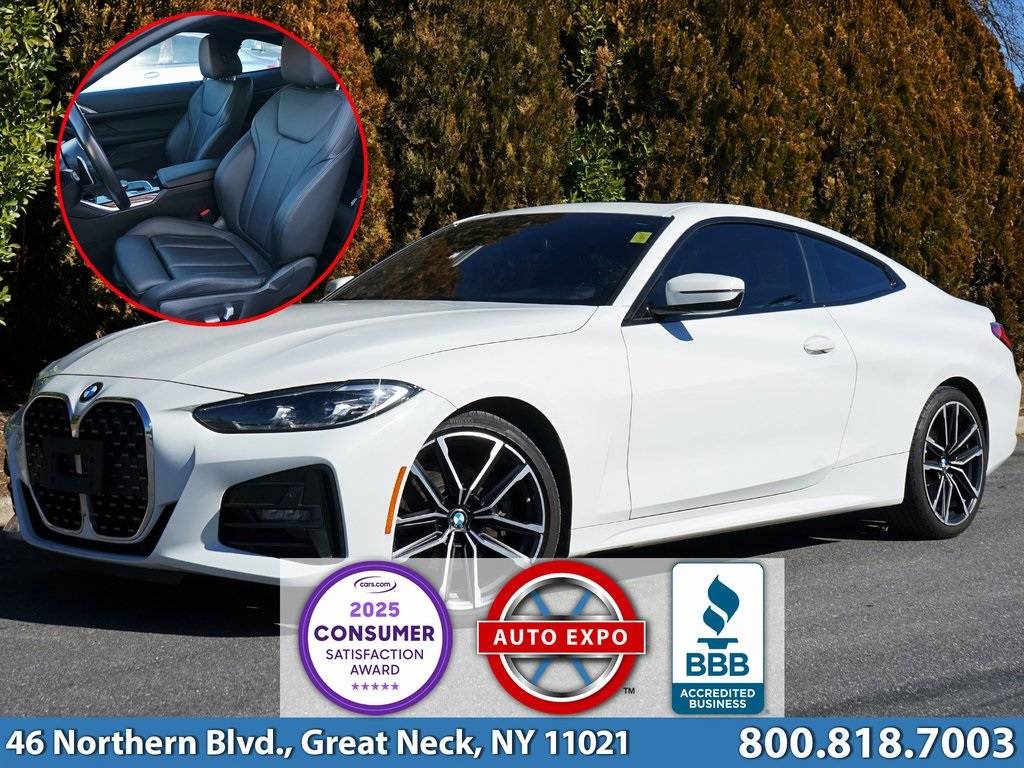 2021 BMW 4 Series 430i — Coupe — 55,907 mi — Great Neck, NY