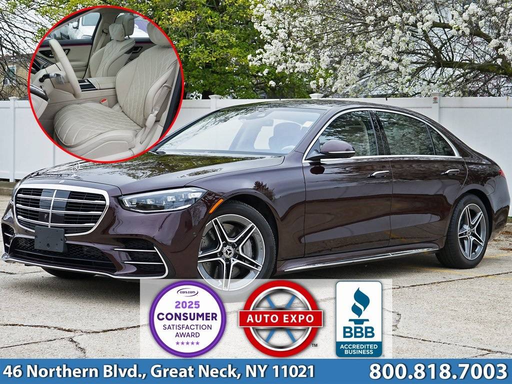 2021 Mercedes-Benz S-Class S 580 — Sedan — 33,450 mi — Great Neck, NY
