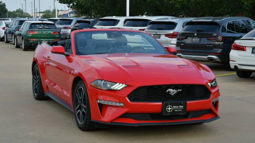 2022 Ford Mustang EcoBoost — Convertible — 37,002 mi — Dallas, TX