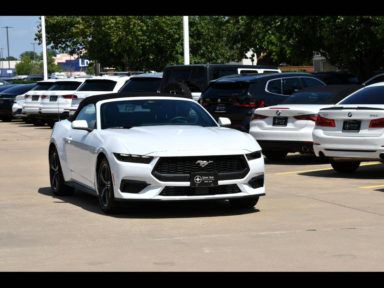 2025 Ford Mustang EcoBoost — Convertible — 3,409 mi — Dallas, TX