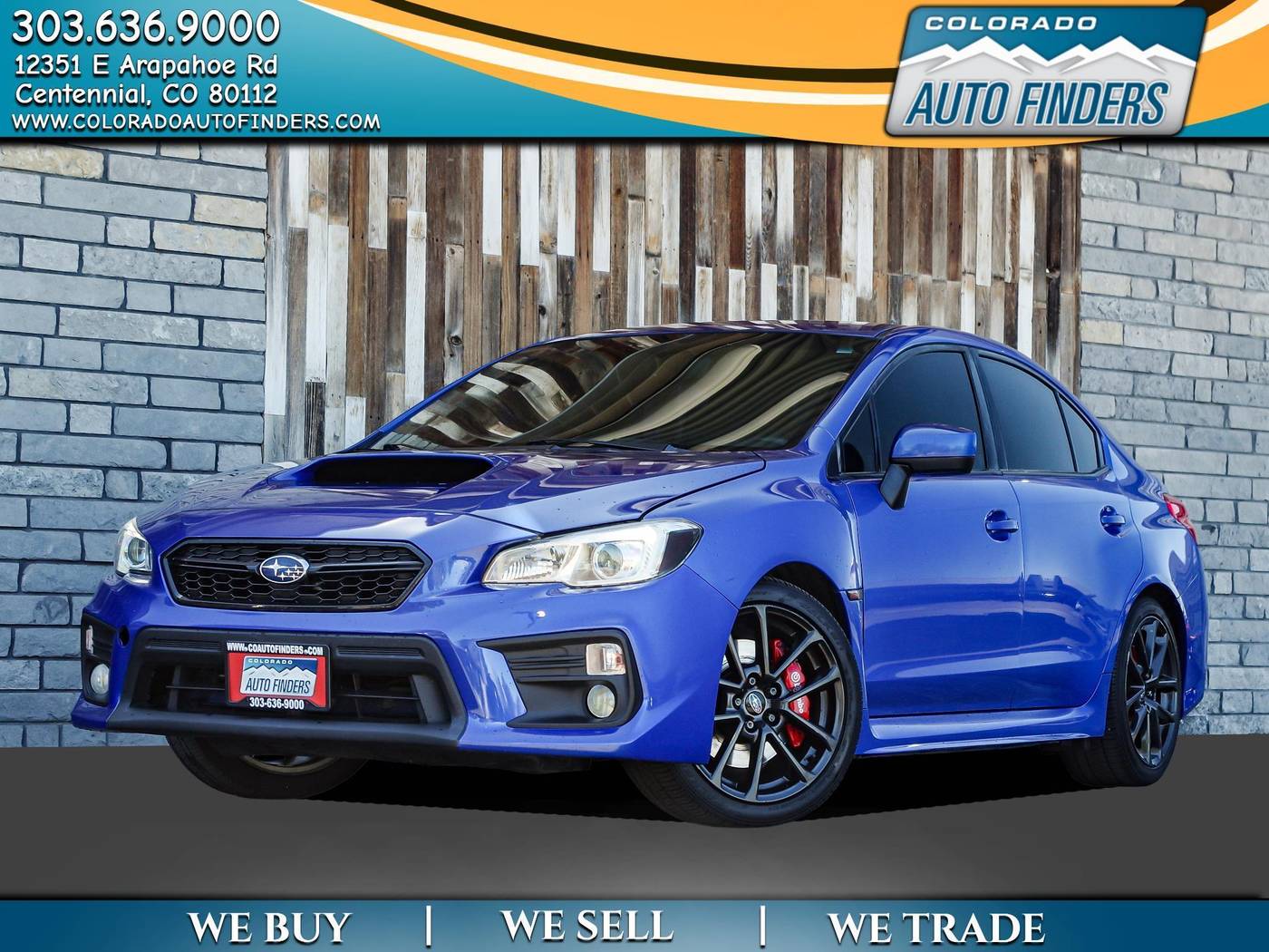 2020 Subaru WRX Premium