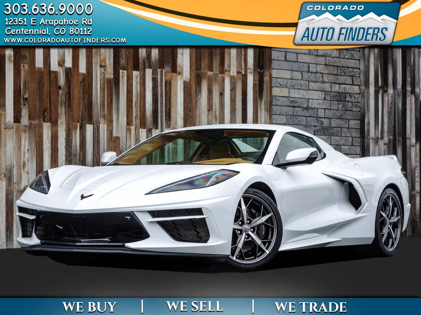 2022 Chevrolet Corvette 3LT — Convertible — 10,009 mi — Centennial, CO
