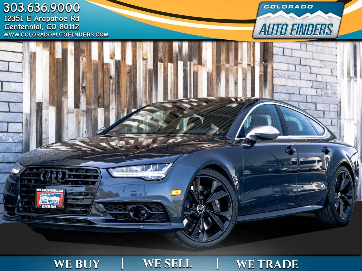 2016 Audi S7 Standard — Hatchback — 50,011 mi — Centennial, CO