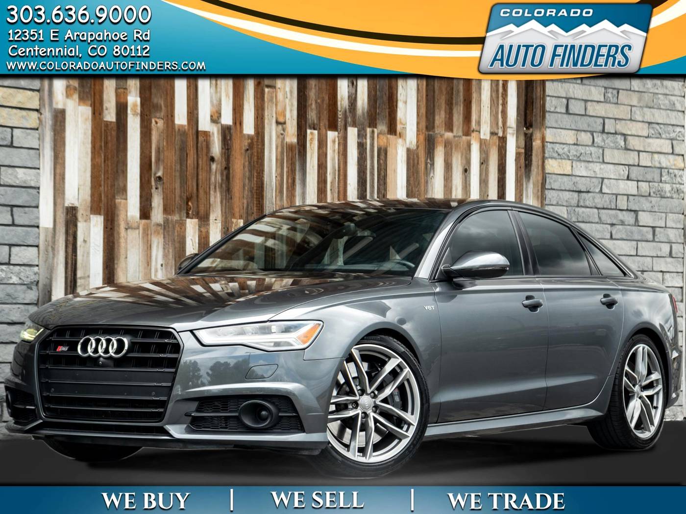 2016 Audi S6 Prestige — Sedan — 45,267 mi — Centennial, CO