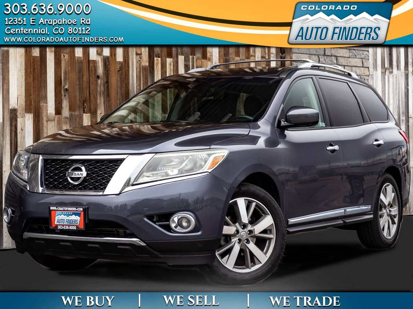 2014 Nissan Pathfinder Platinum — SUV — 105,217 mi — Centennial, CO