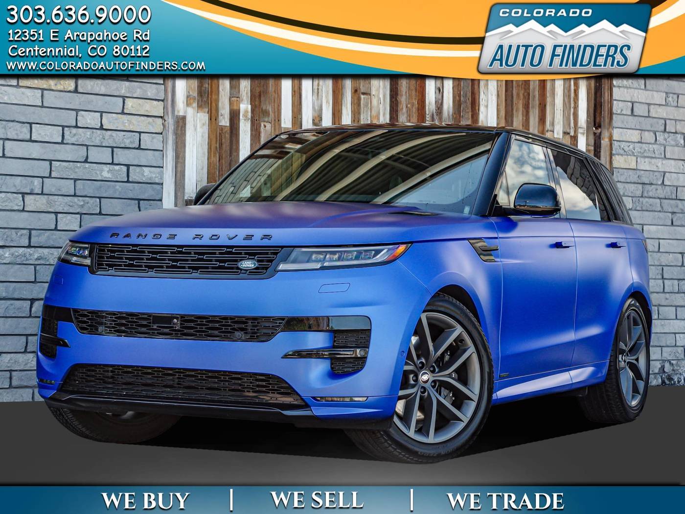 2025 Land Rover Range Rover Sport Autobiography — SUV — 5,134 mi — Centennial, CO
