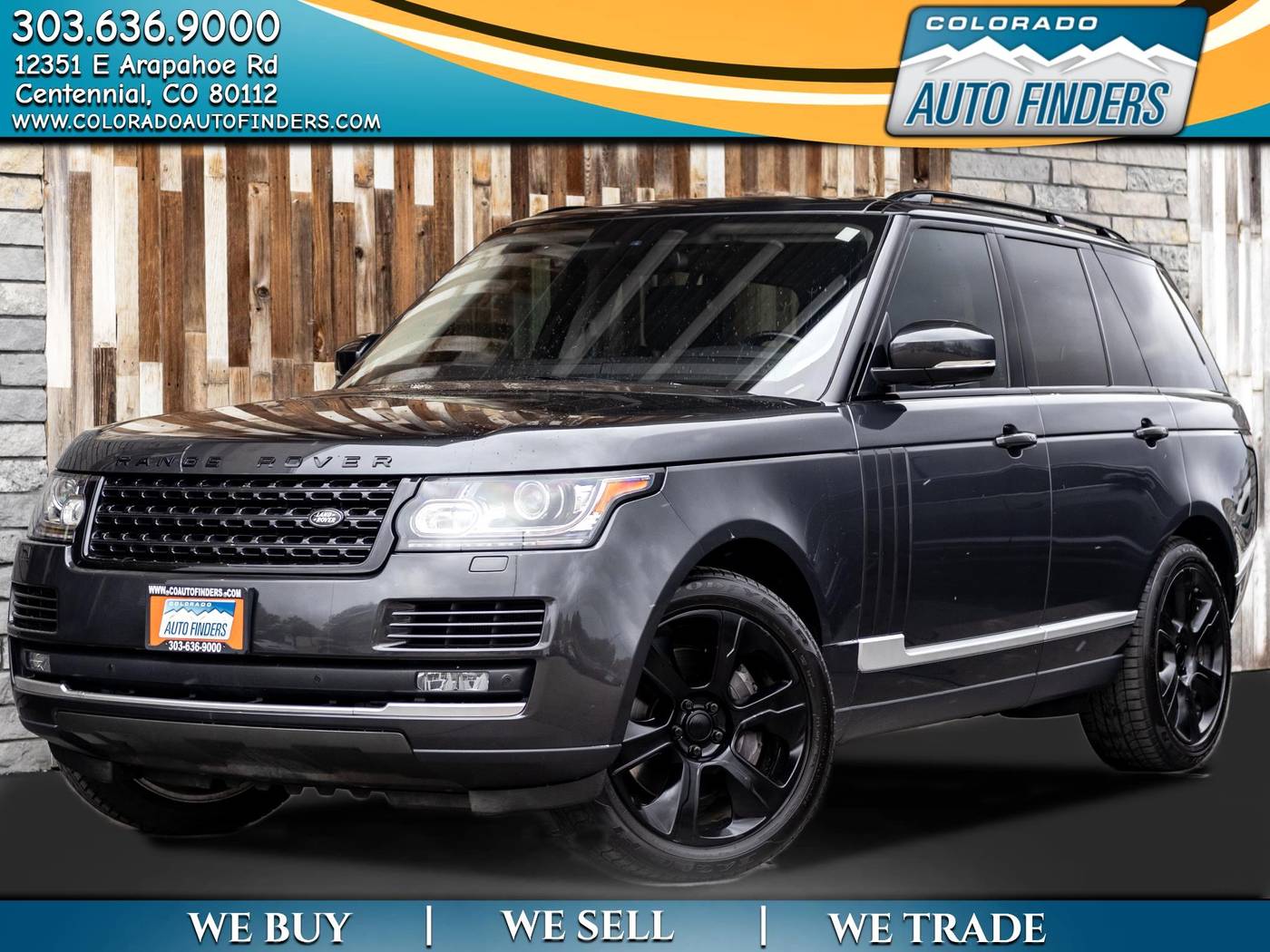 2016 Land Rover Range Rover Supercharged — SUV — 97,282 mi — Centennial, CO