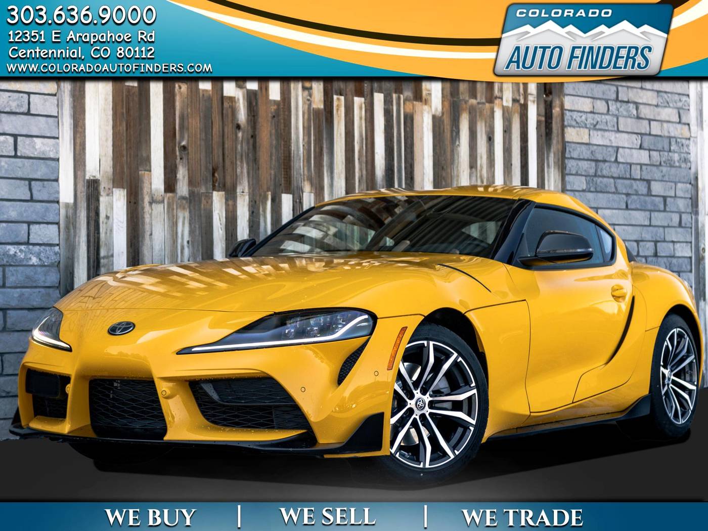 2021 Toyota GR Supra 2.0 — Coupe — 8,198 mi — Centennial, CO