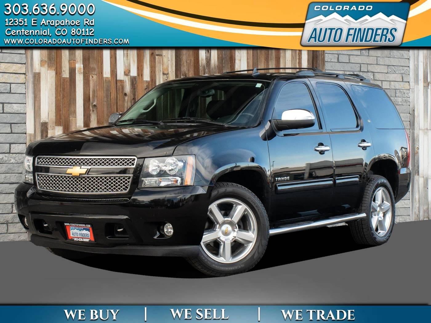 2013 Chevrolet Tahoe LT — SUV — 92,381 mi — Centennial, CO