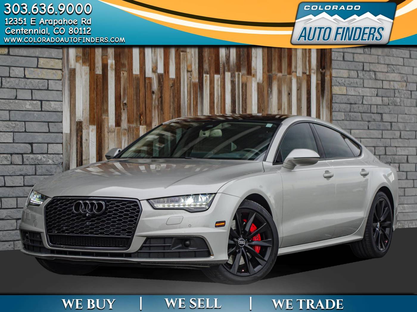2016 Audi A7 Prestige — Hatchback — 74,343 mi — Centennial, CO