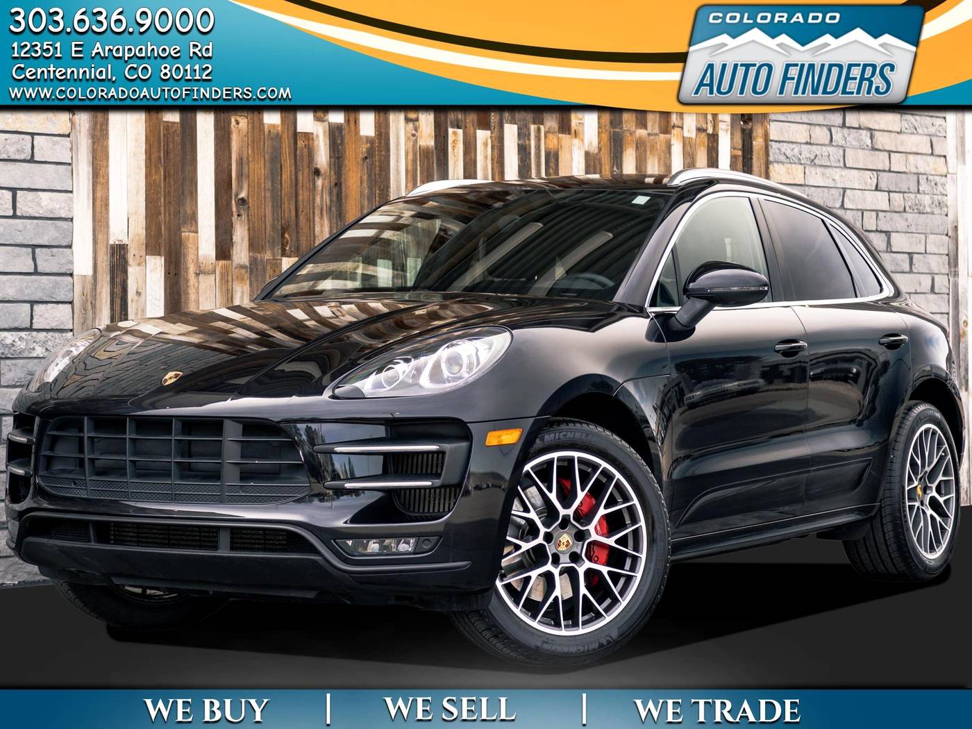 2016 Porsche Macan Turbo — SUV — 71,763 mi — Centennial, CO