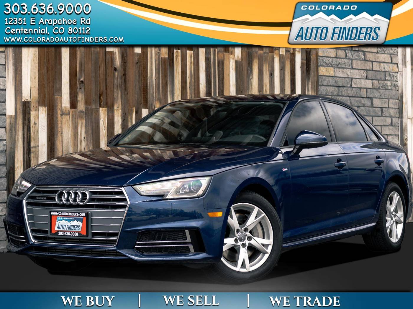 2018 Audi A4 Premium — Sedan — 39,767 mi — Centennial, CO