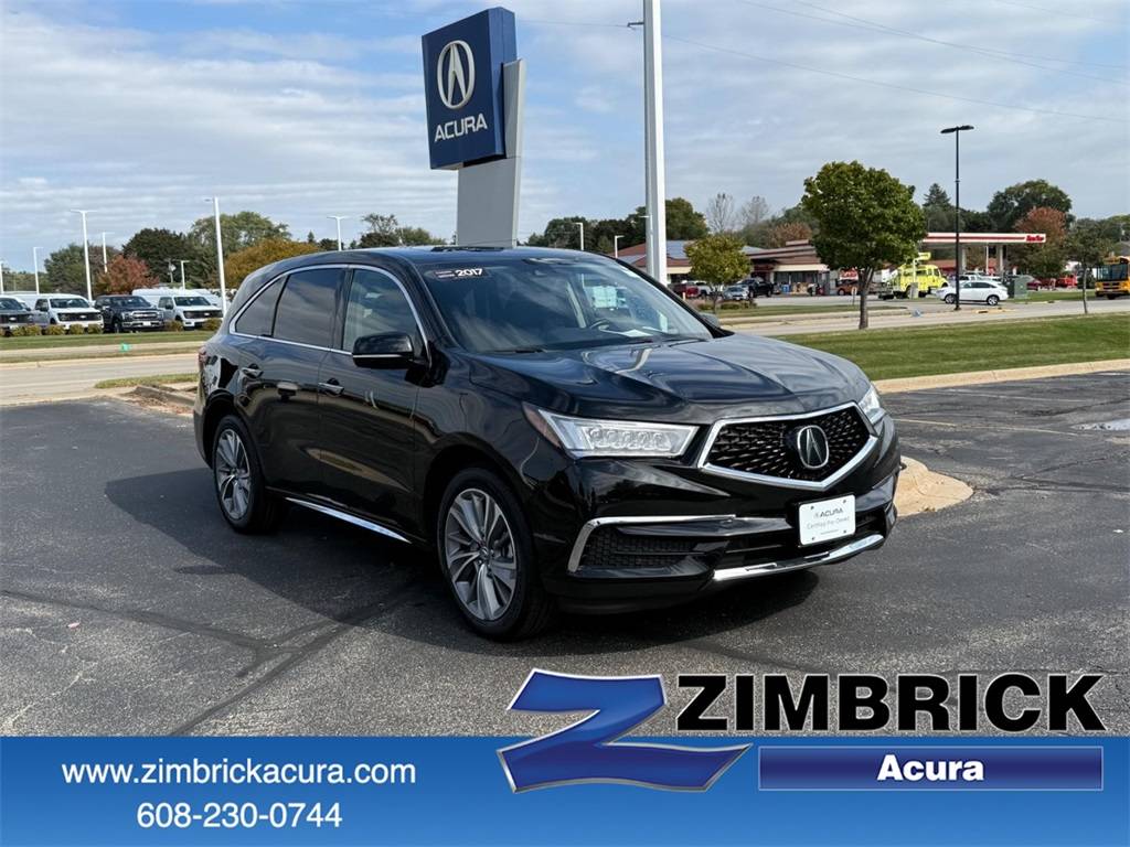 2017 Acura MDX Technology Package — SUV — 74,337 mi — Middleton, WI