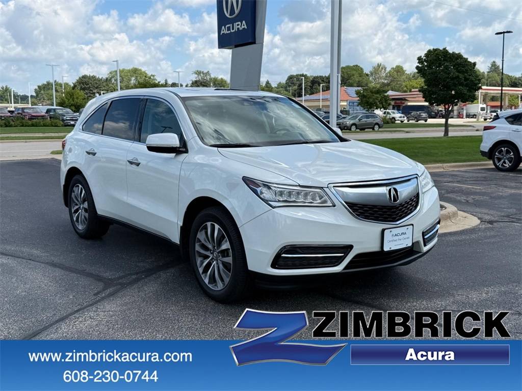 2015 Acura MDX Technology Package — SUV — 99,593 mi — Middleton, WI