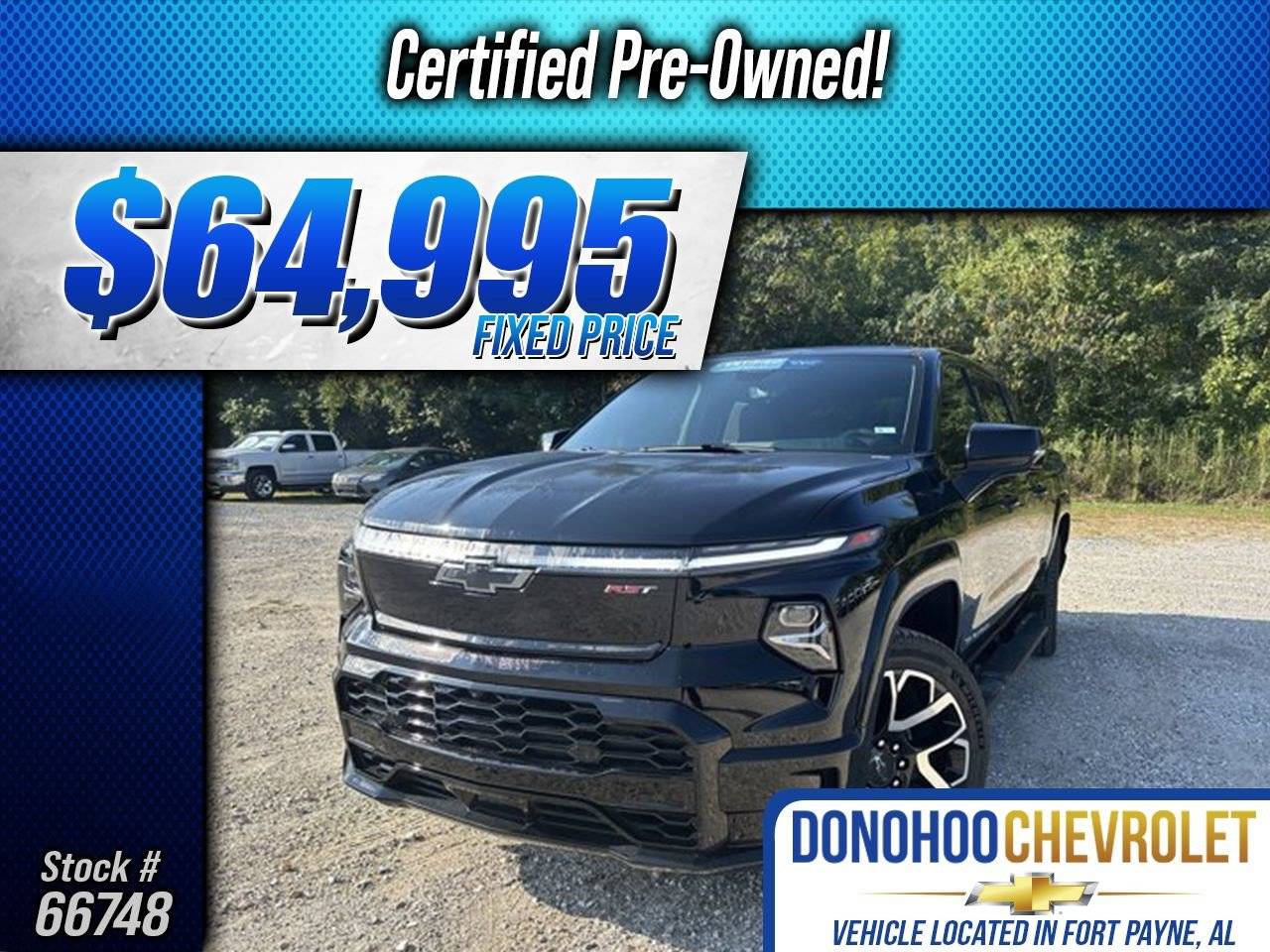 2024 Chevrolet Silverado EV RST — Pickup Truck — 2,835 mi — Fort Payne, AL
