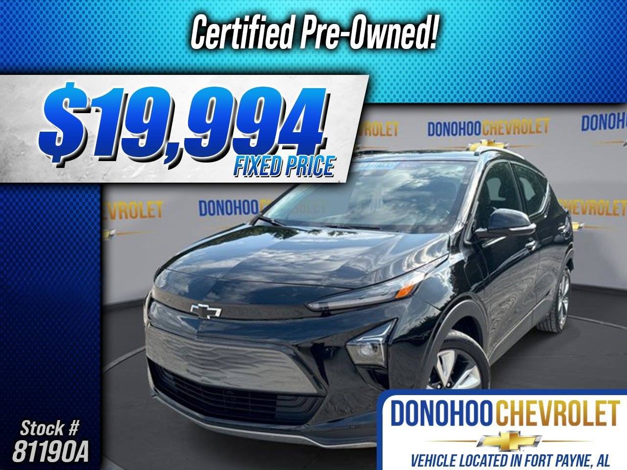 2023 Chevrolet Bolt EUV LT — SUV — 24,719 mi — Fort Payne, AL
