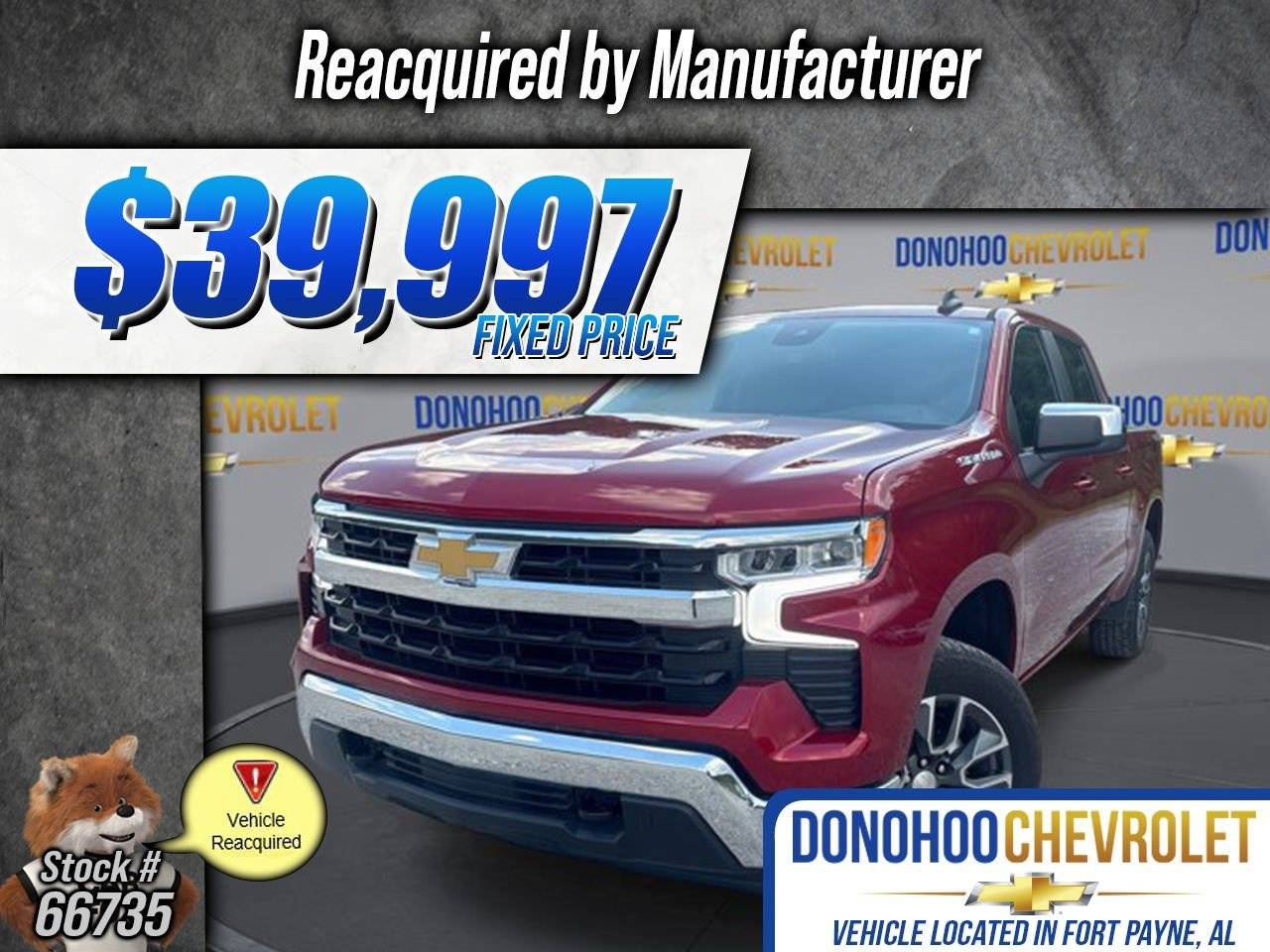 2023 Chevrolet Silverado 1500 LT — Pickup Truck — 21,396 mi — Fort Payne, AL