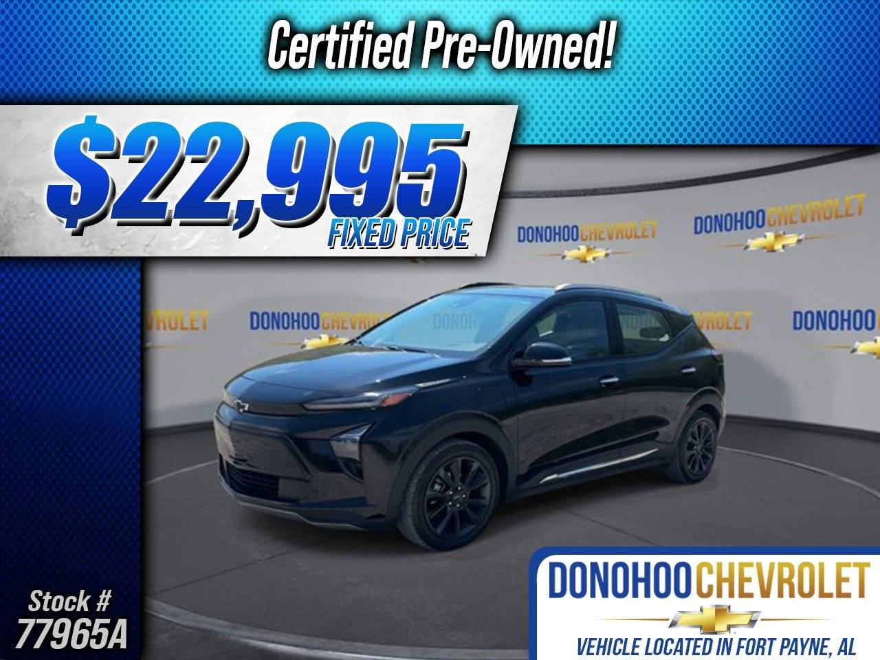 2022 Chevrolet Bolt EUV Premier — SUV — 24,485 mi — Fort Payne, AL
