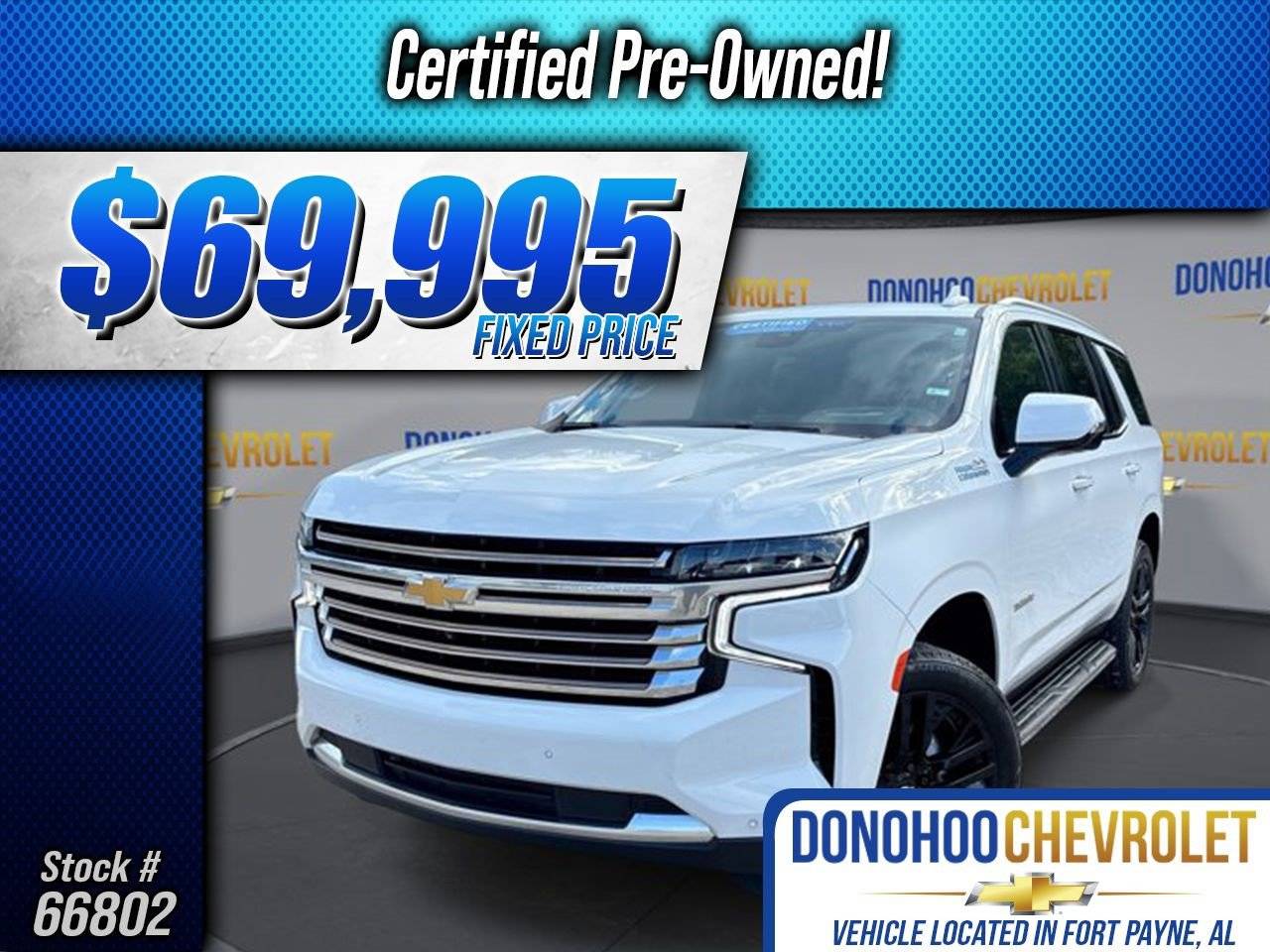 2024 Chevrolet Tahoe High Country — SUV — 20,550 mi — Fort Payne, AL