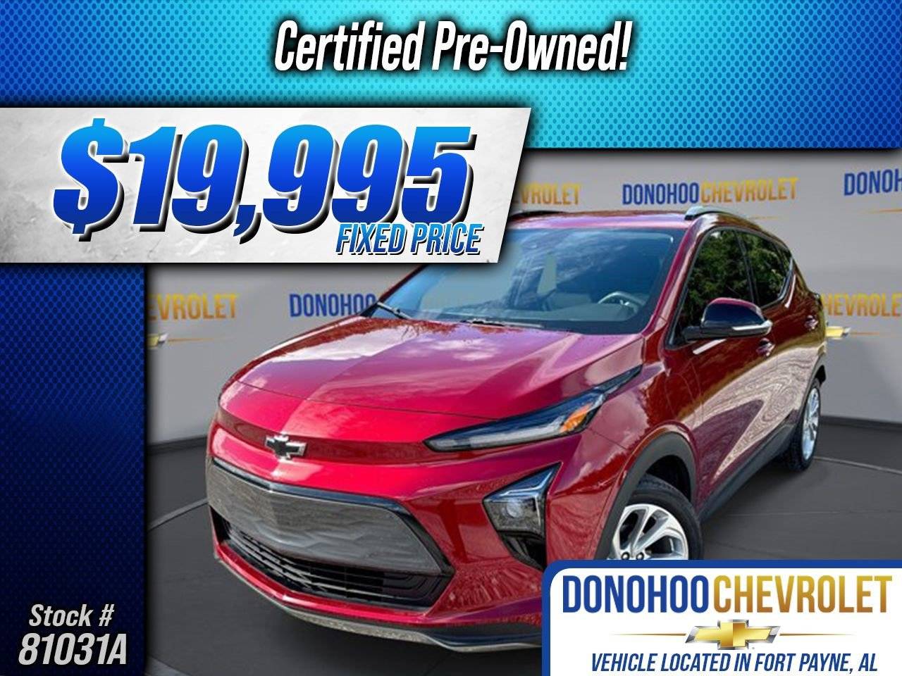 2023 Chevrolet Bolt EUV LT — SUV — 9,580 mi — Fort Payne, AL