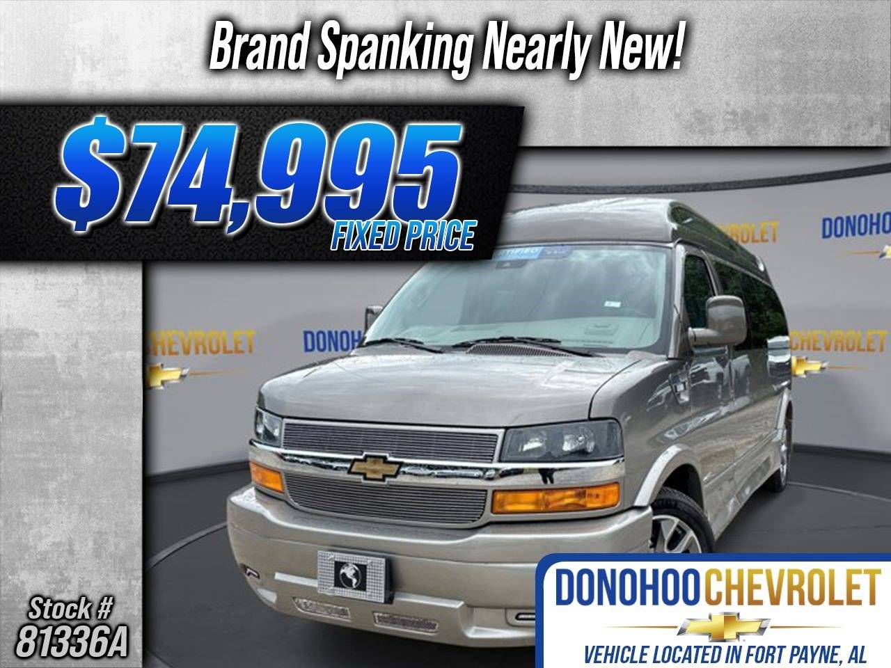 2025 Chevrolet Express Cargo Van Base — Cargo Van — 994 mi — Fort Payne, AL
