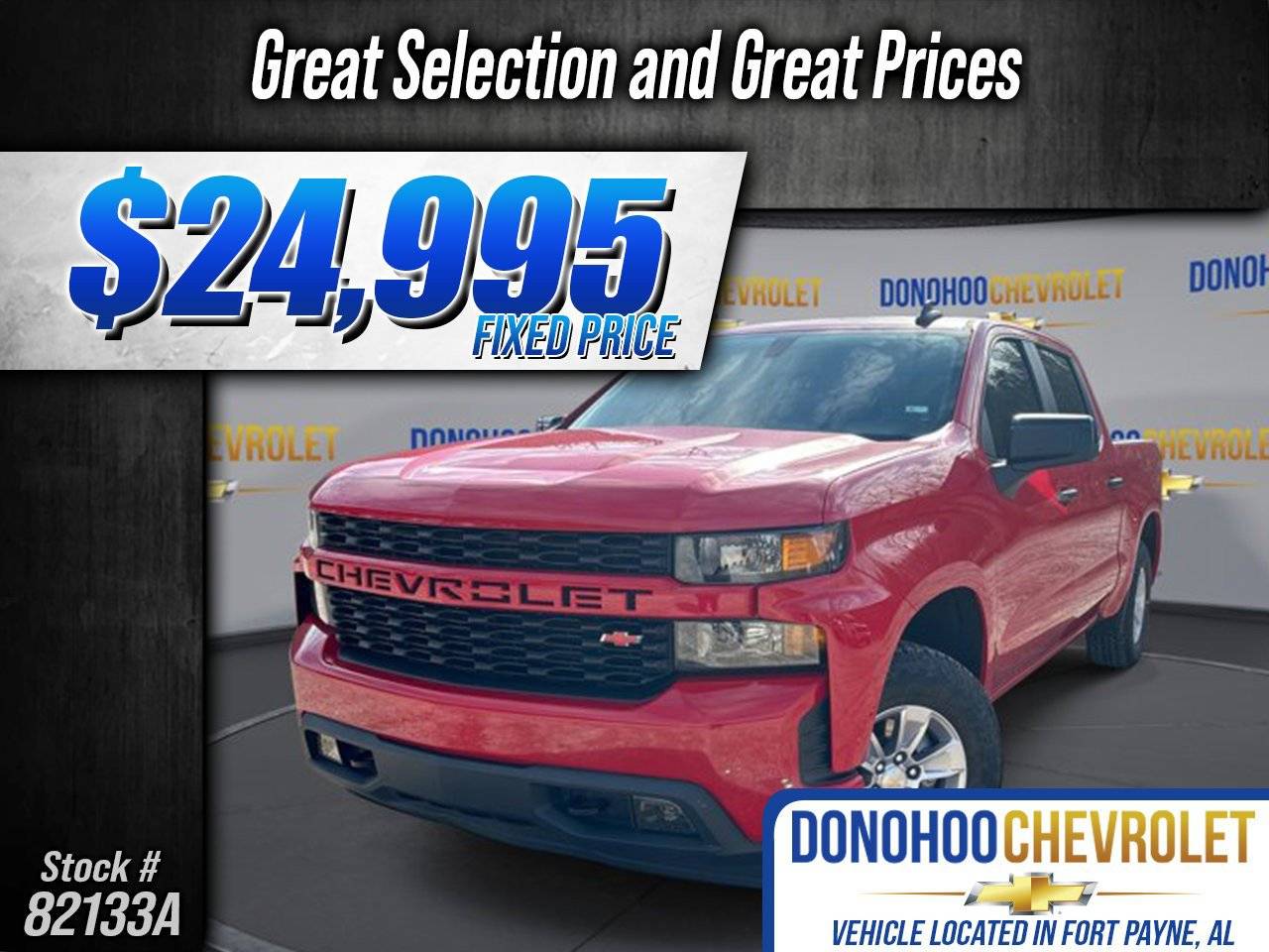 2022 Chevrolet Silverado 1500 LTD Custom — Pickup Truck — 71,121 mi — Fort Payne, AL